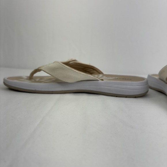 Easy Spirit Drifts 7 Adjustable Strap Thong Flip Flop Sandals Beige Size 9‎ - Picture 6 of 10